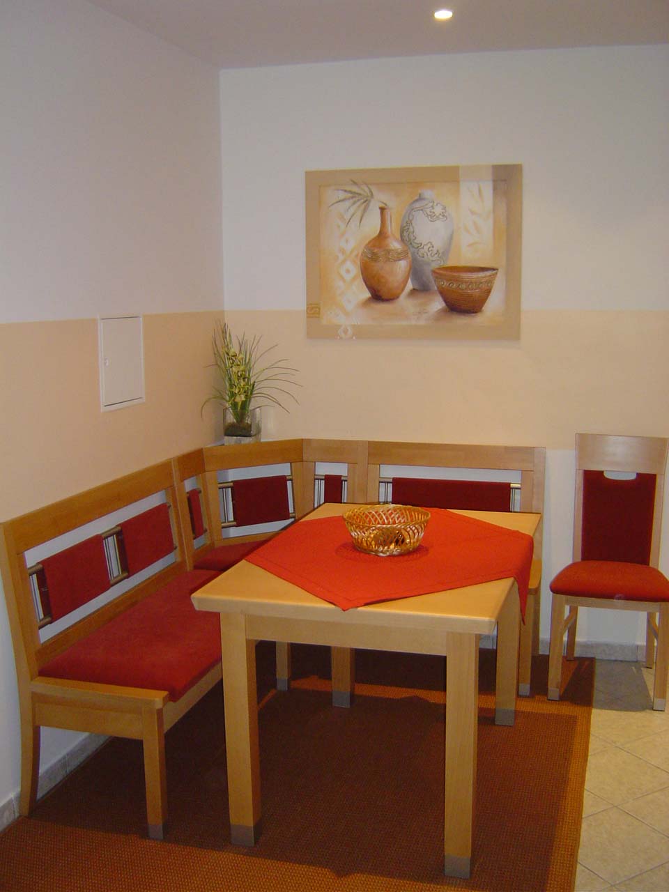 Eßecke in der Küche